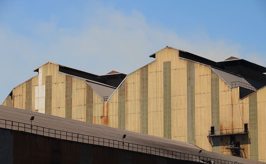 Belgium Charlerois Steel Factory Facade Abandoned (1)